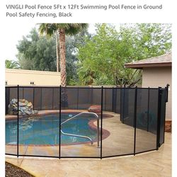VINGLI Pool fence 5ft X 12ft