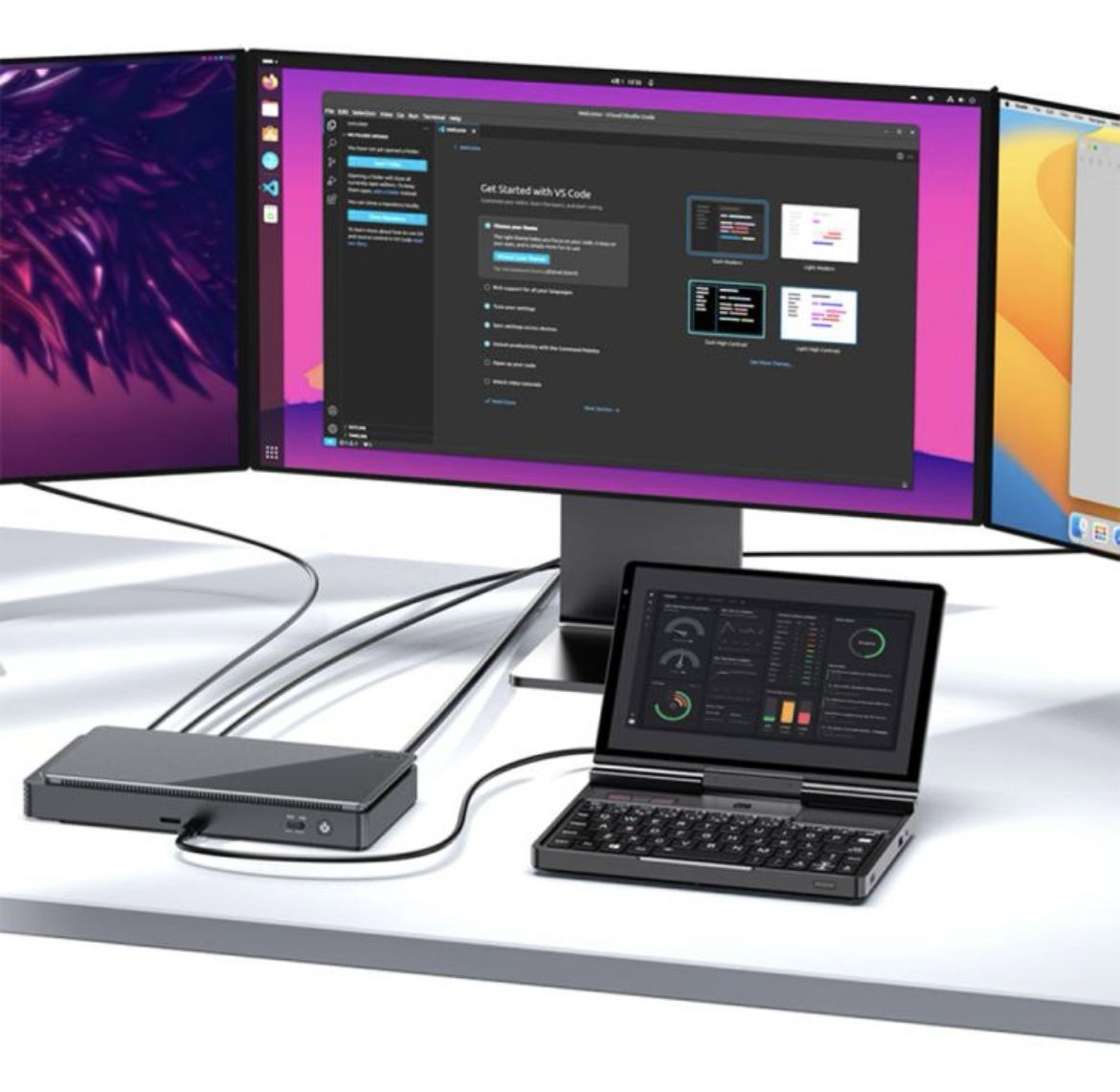 GPD Pocket 4 Handheld Gaming PC, 32GB+2TB, 8.8 inch Windows 11 Home AMD Ryzen AI 9 HX 370, US Plug