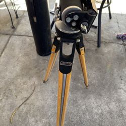 Vintage Miller Tripod – Wood & Metal – Heavy-Duty Camera Support – Made in Australia