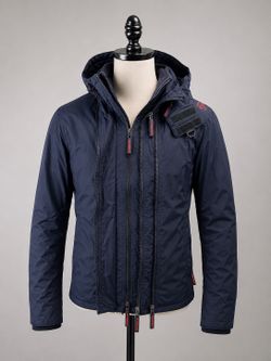 Authentic Superdry Windcheater Jacket Men’s Medium Navy