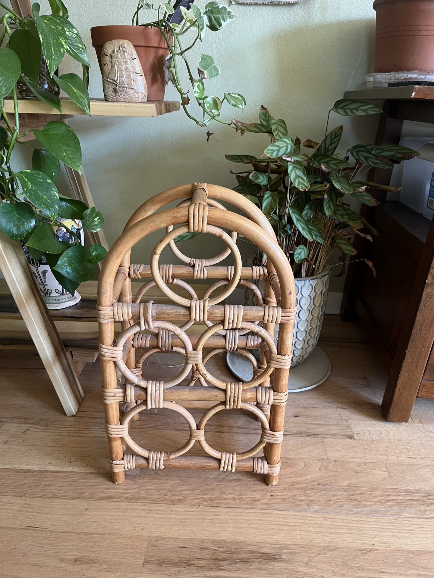 Cute Boho Wine Rack