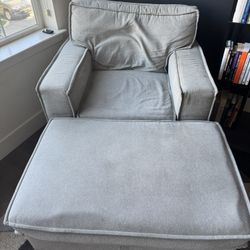 Chair And ottoman With Storage 