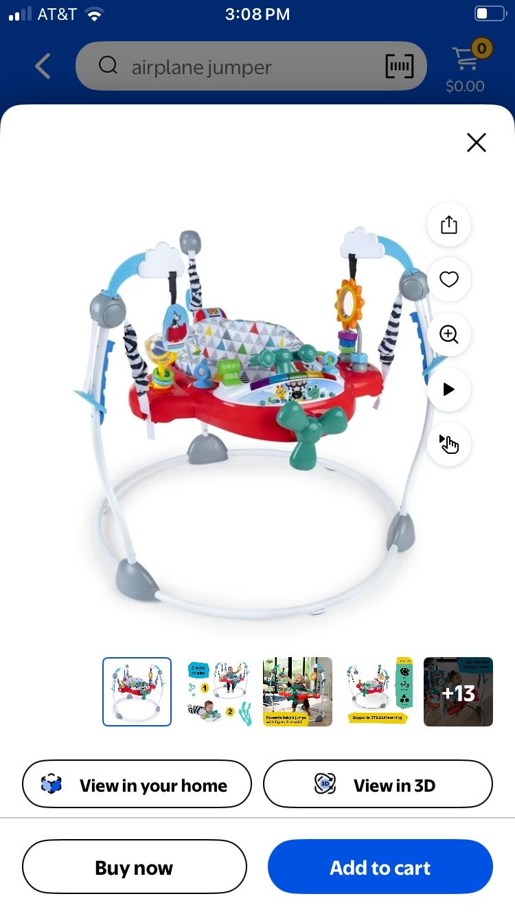 Airplane Activity Jumper