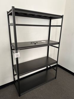 New 4 Tiers Metal Shelves 72”x48”x18” Heavy Duty 2500 Lbs Cap Garage Storage Shelf Rack