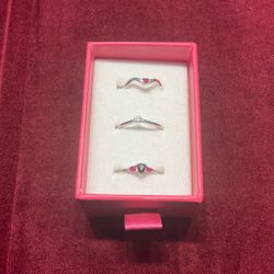 Sterling Ring Set