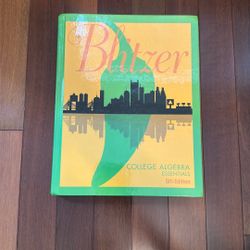 Blitzer College Algebra 