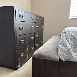 Dresser, Bedroom Dresser, 8 drawers Dresser