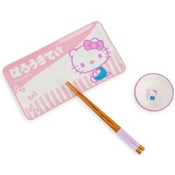 Hello Kitty Sushi Plate Set
