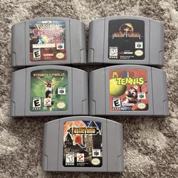 Nintendo 64 games 30 each