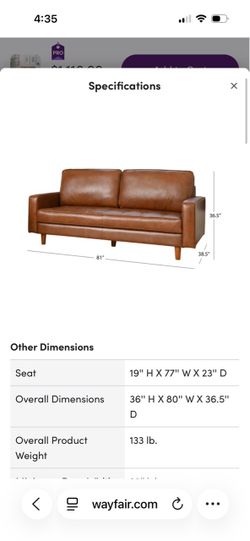 Leather Sofa