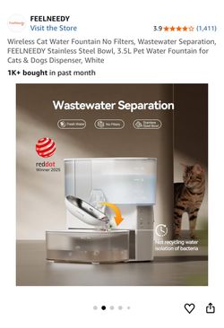 FeelNeedy clean flip Neo fountain