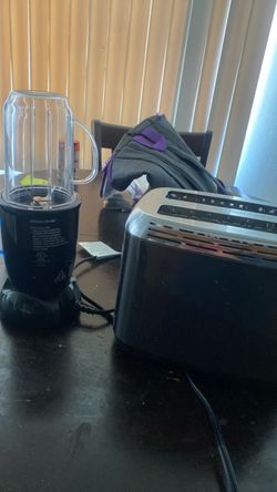 Blender and toster