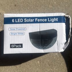 LED Solar Fence Lights (6)