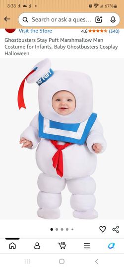 Michelin man Costume size 3 to 6 months
