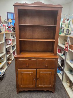 Wooden hutch