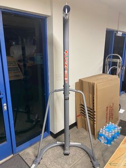 Punching bag with stand