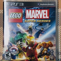 LEGO Marvel Super Heroes (Sony PlayStation 3 PS3, 2013) Complete Tested/Works