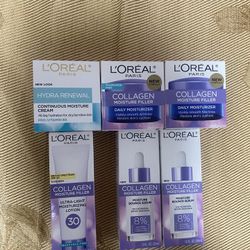 L’Oréal Collagen Face Products $8 OR 2=$15