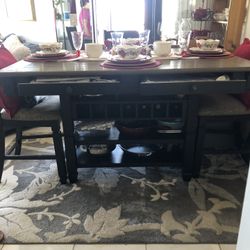 Dining Room Table With 4 Chairs 