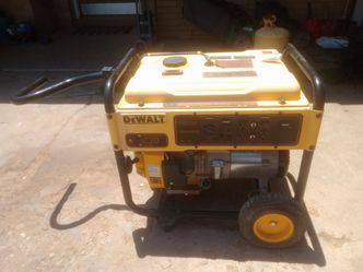 DeWalt generator 6500 watts