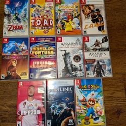 Nintendo Switch Games $10 / $25