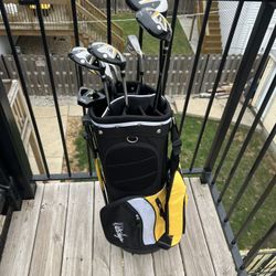 Walter Hagen Varsity 9 piece Men’s Regular flex Beginners golf set