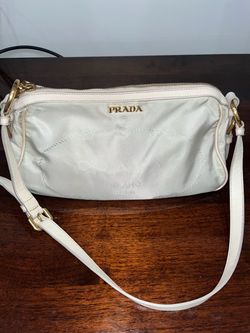 Prada Jacquard Tessuto Shoulder Bag