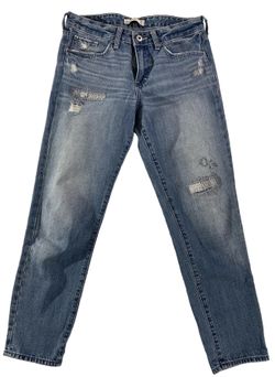 Abercrombie Kids Size 16 Distressed Blue Jeans