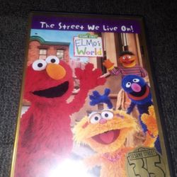 Pre-owned 35th Anniversary Special Elmo's World " The Street We Live On" DVD