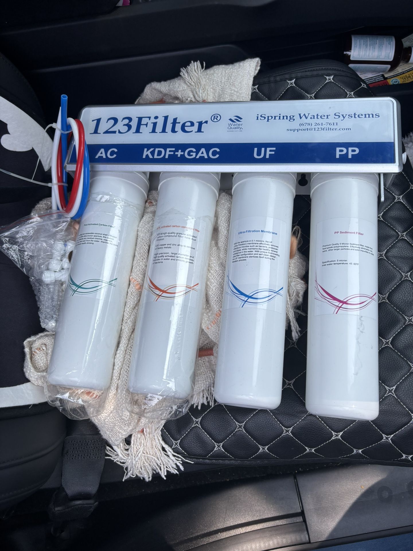 LOW PRICE MOVING- $250 + TAX BRAND NEW WATER FILTRATION SYSTEM