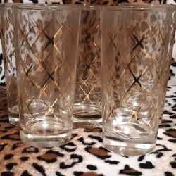 Vintage High Ball Glasses