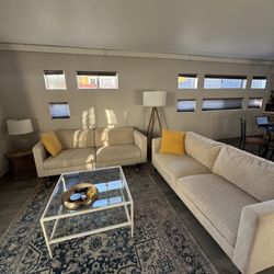 Couches- 2 Living Spaces Couches 