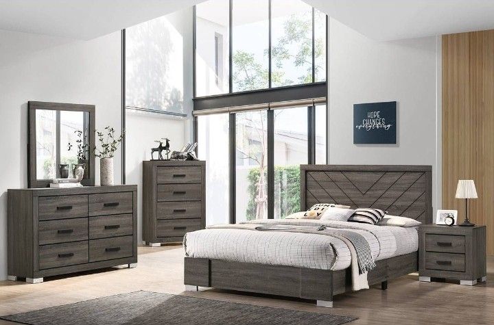 🤩Luxury Brand New Bedroom Set Available At Discounted Prices.