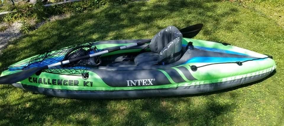 NEW Inflatable Kayak!  Wow!