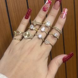 Queen-Worthy Gold Rings – Perfect Christmas Gift 👑✨