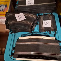 Vintage scalelextic 1/32 Slot car track