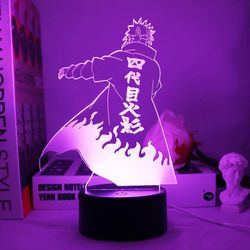 Minato Namikaze
 Anime 3D Desk Lamp