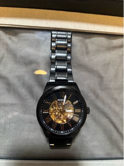Fossil black and gold.