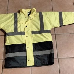 Fluorescent Jacket XL With Gloves