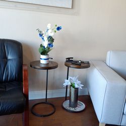 2 Double Tier End Tables 
