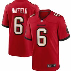 Mayfield Buccaneers #6  XL Jersey Stitched 