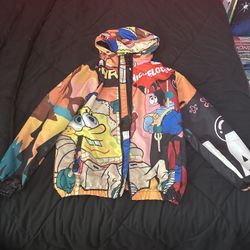 Men’s Small Colorful Nickelodeon Jacket