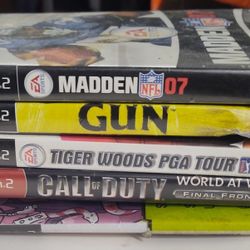 5- PLAYSTATION 2 GAMES

