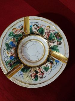 Cenicero Capodimonte, vintage