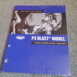 New 2005 Buell Blast P3 Parts Catalog 