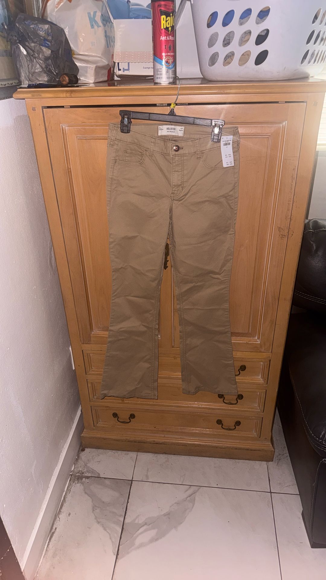 Hollister Flare Khakis