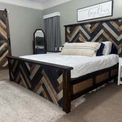 Custom Made King Size Bed frame 