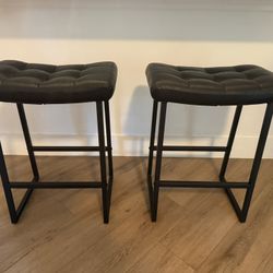 Black Modern Bar Stools