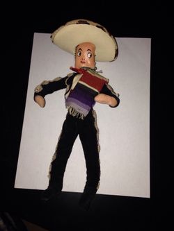 Folk art/vintage Mexican doll