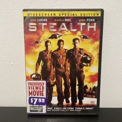 STEALTH - DVD - WideScreen Special Edition - Action Movie - 2005